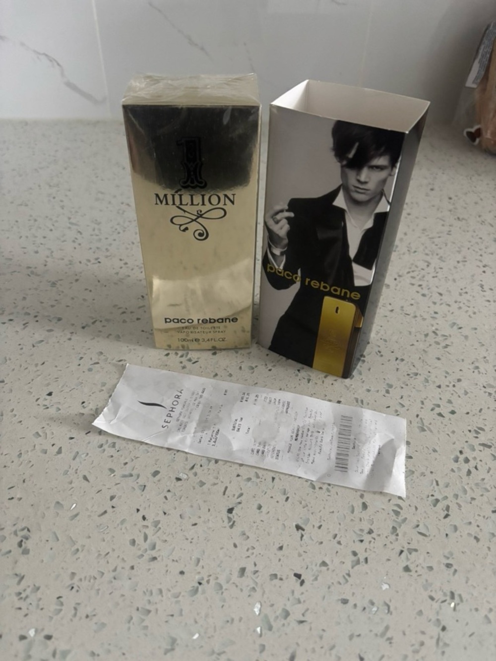 Paco Rabanne 1 Million Men's Moisturizer - Gold and Black